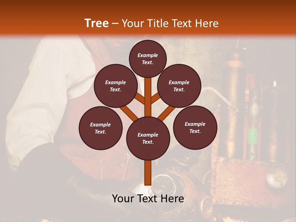 Temps Western Symbole PowerPoint Template