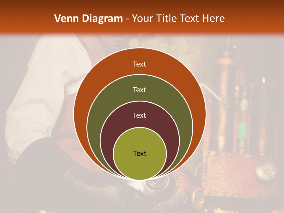 Temps Western Symbole PowerPoint Template