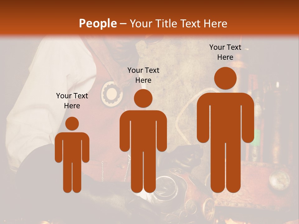 Temps Western Symbole PowerPoint Template