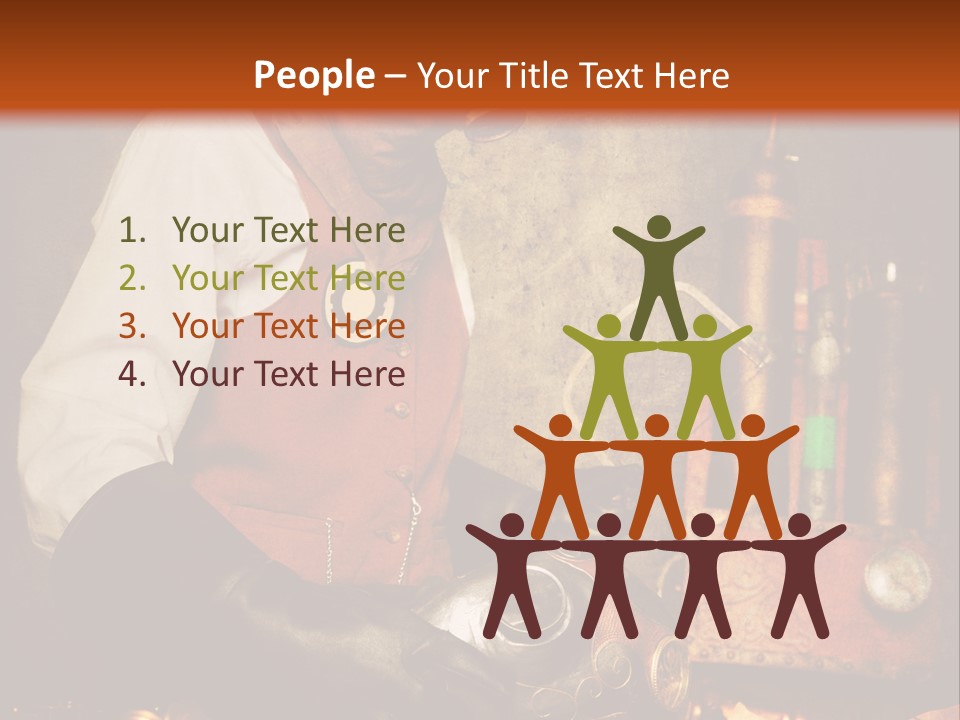 Temps Western Symbole PowerPoint Template