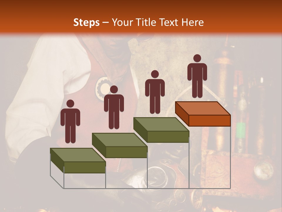 Temps Western Symbole PowerPoint Template