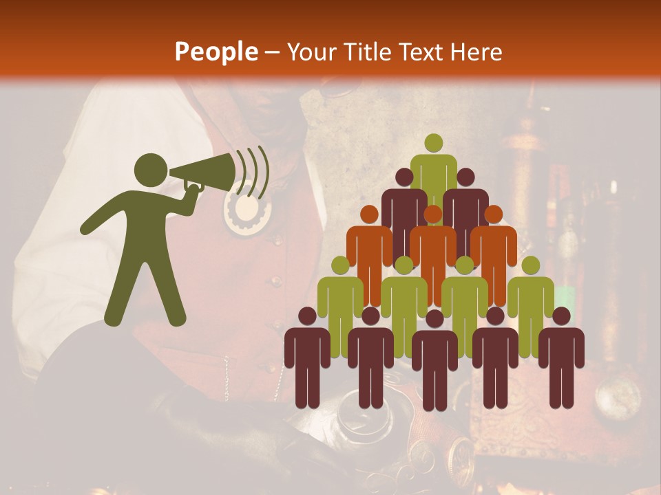 Temps Western Symbole PowerPoint Template