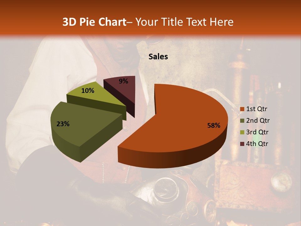 Temps Western Symbole PowerPoint Template