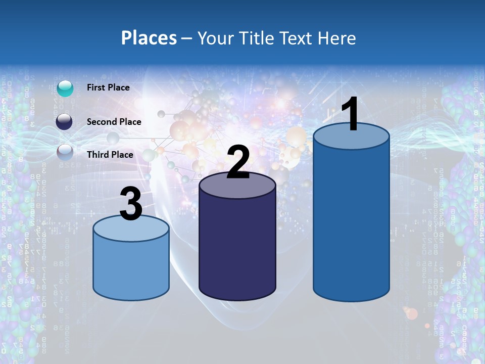Future Molecule Thought PowerPoint Template