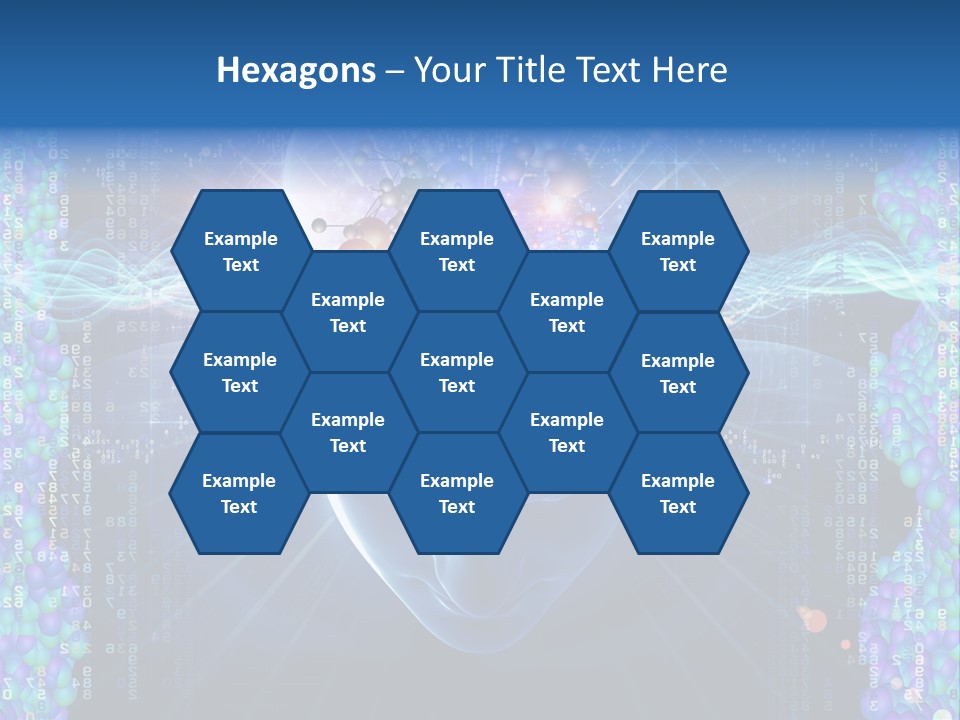 Future Molecule Thought PowerPoint Template