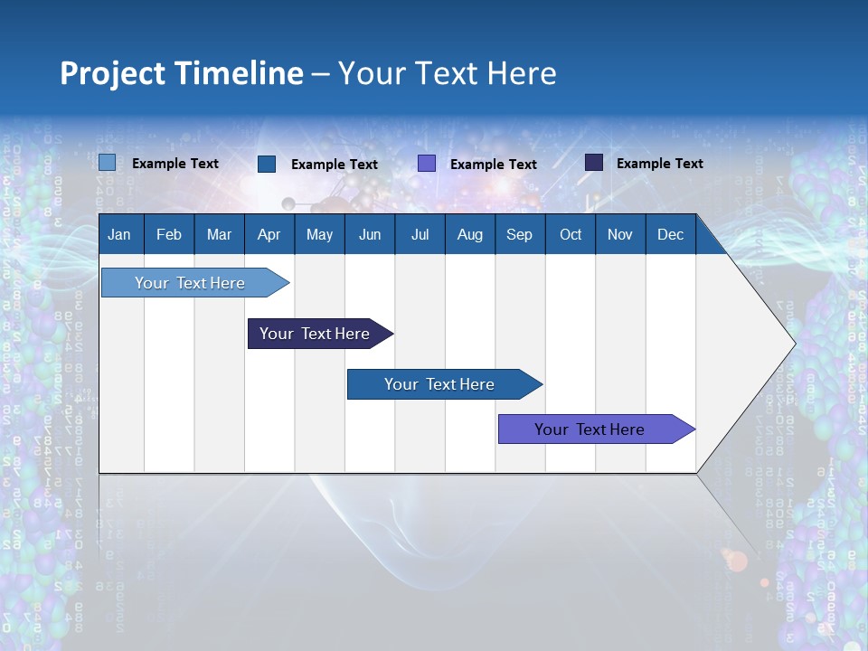Future Molecule Thought PowerPoint Template