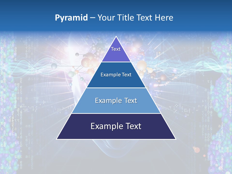 Future Molecule Thought PowerPoint Template