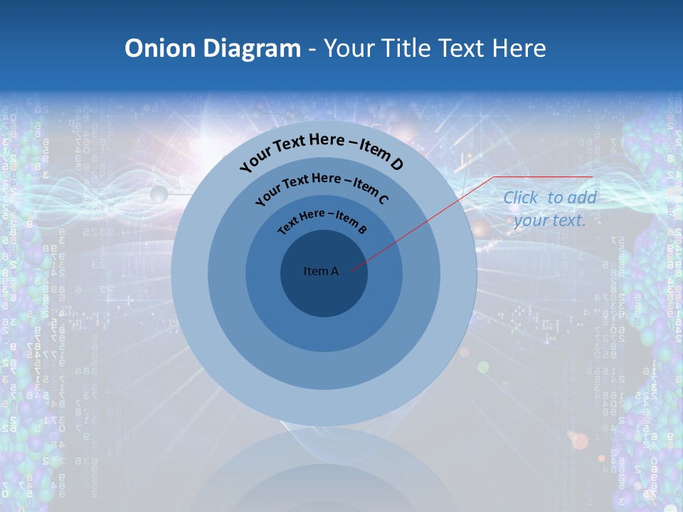 Future Molecule Thought PowerPoint Template