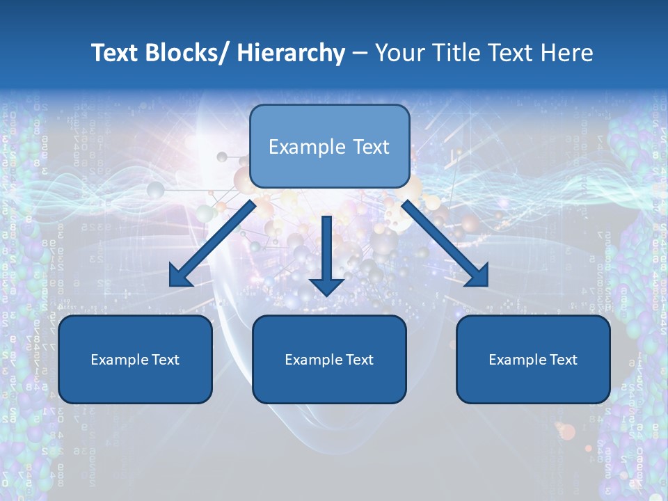 Future Molecule Thought PowerPoint Template