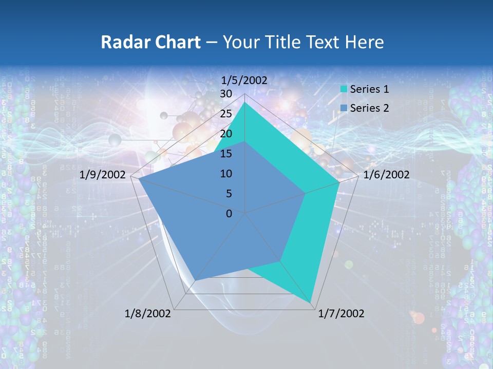 Future Molecule Thought PowerPoint Template