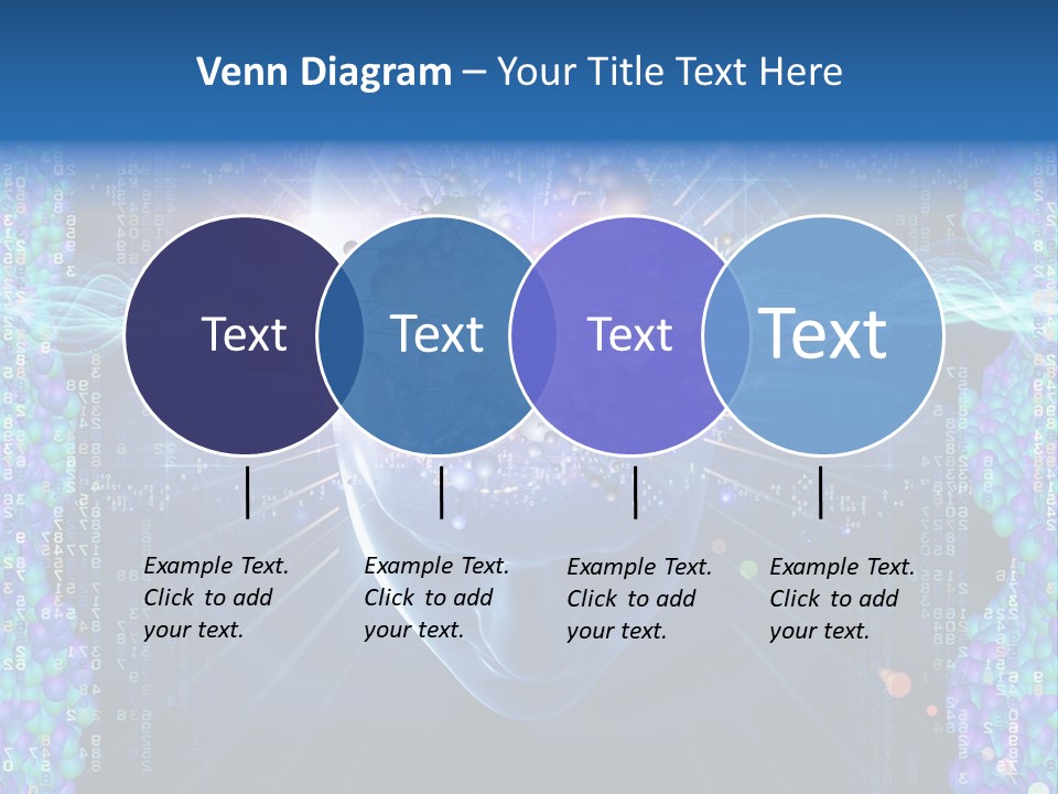 Future Molecule Thought PowerPoint Template
