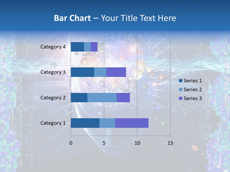 Future Molecule Thought PowerPoint Template