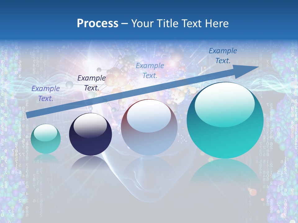 Future Molecule Thought PowerPoint Template