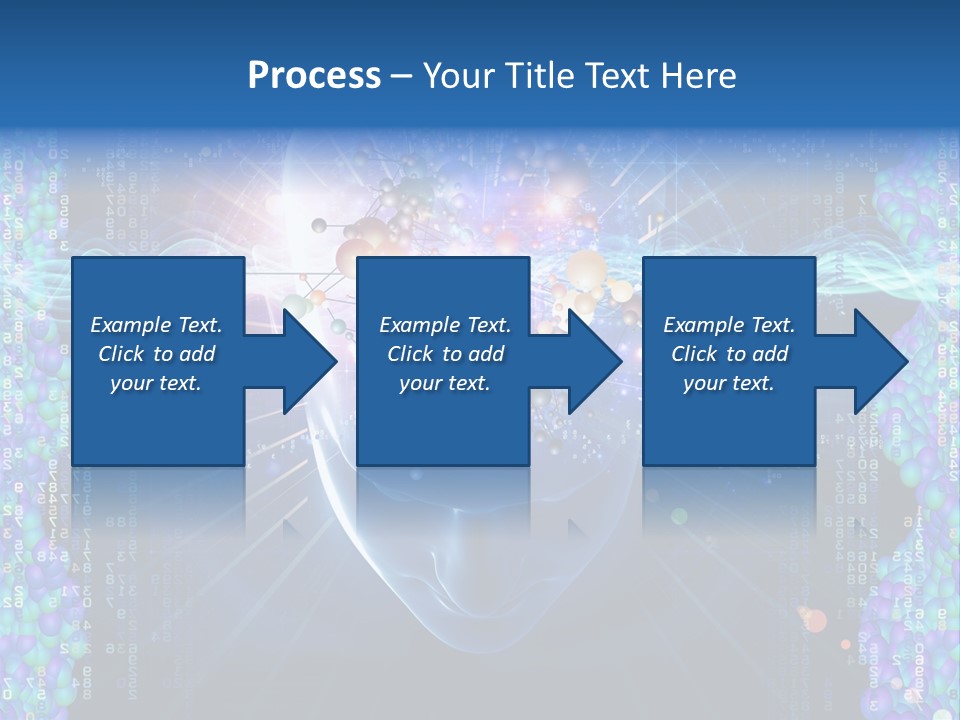 Future Molecule Thought PowerPoint Template
