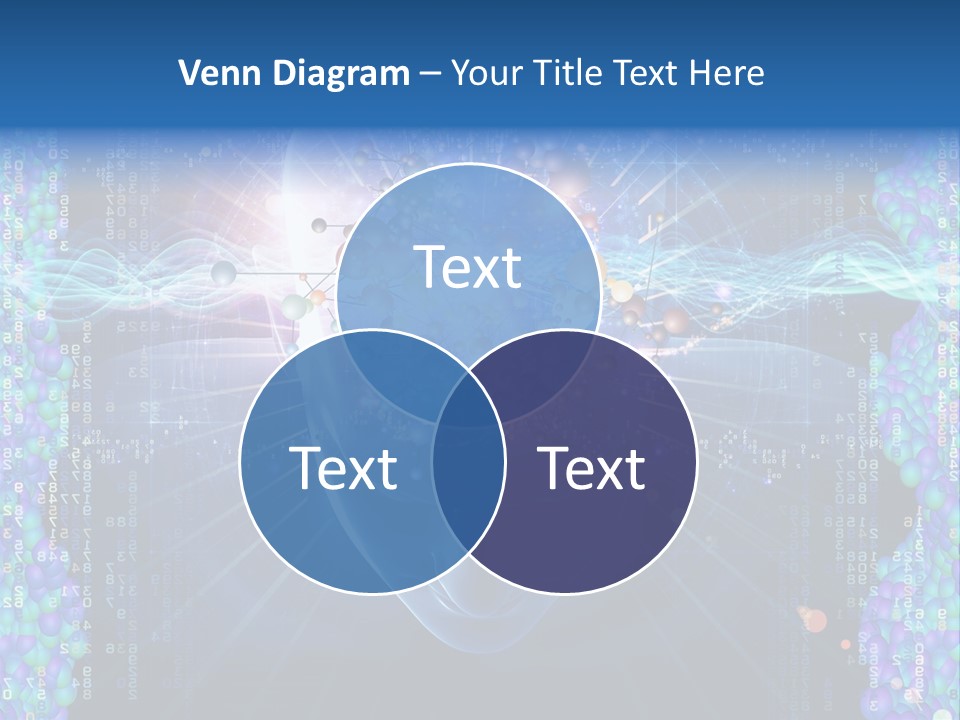 Future Molecule Thought PowerPoint Template