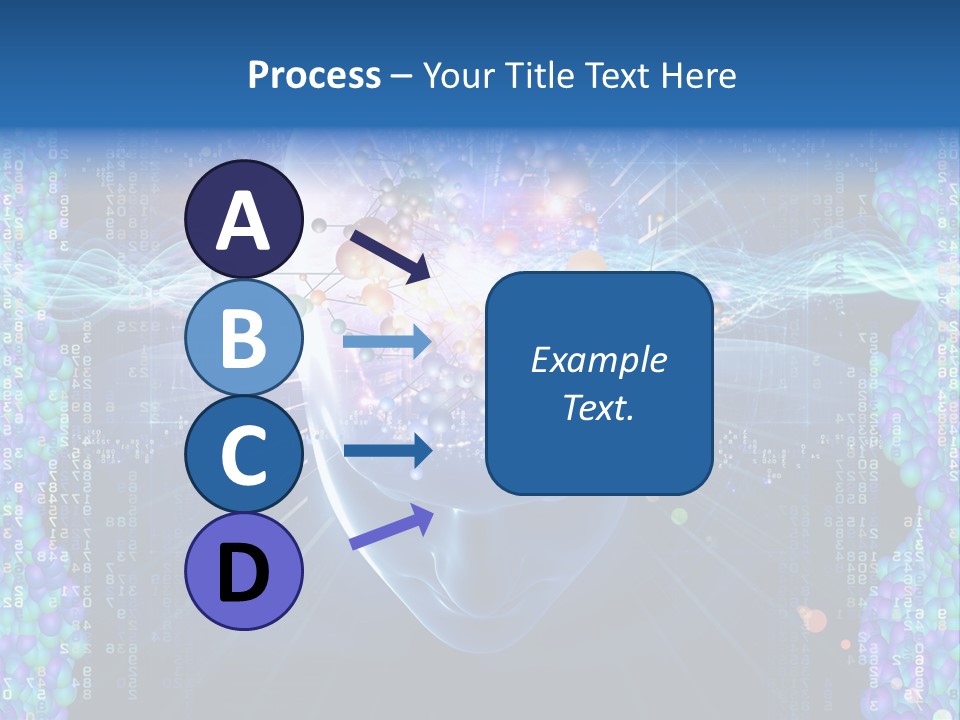 Future Molecule Thought PowerPoint Template