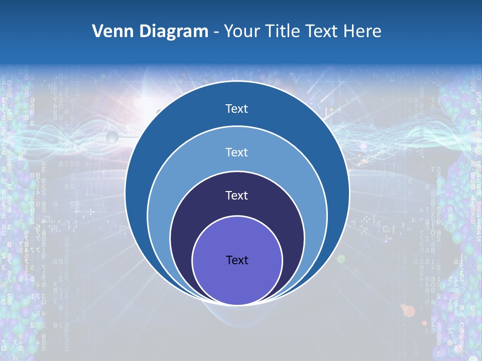 Future Molecule Thought PowerPoint Template
