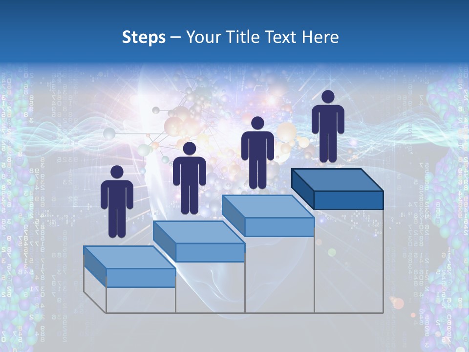 Future Molecule Thought PowerPoint Template