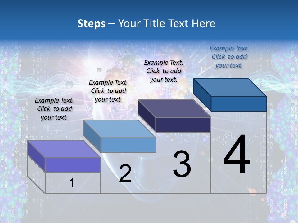 Future Molecule Thought PowerPoint Template