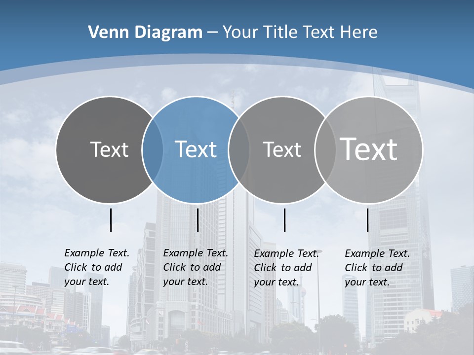 Sky Outdoor Blue PowerPoint Template