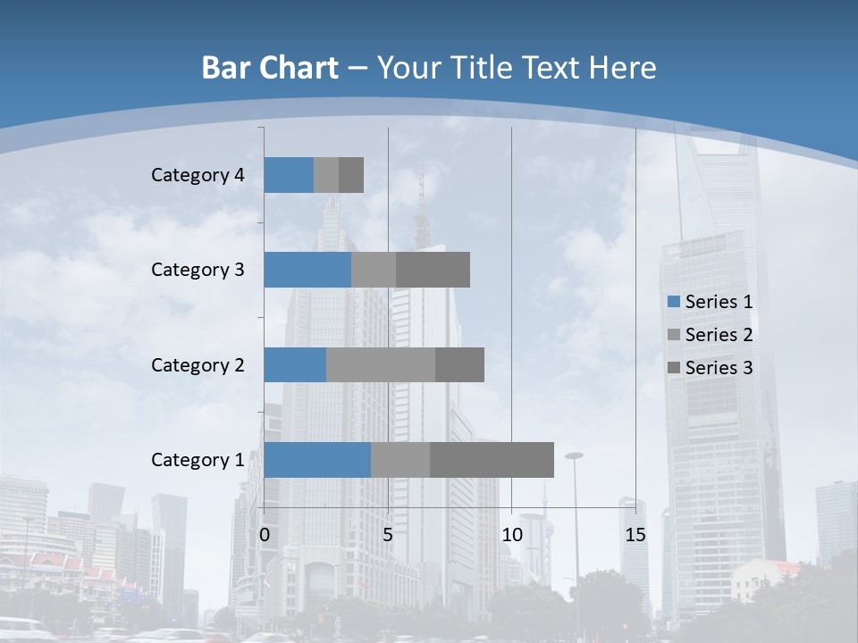 Sky Outdoor Blue PowerPoint Template