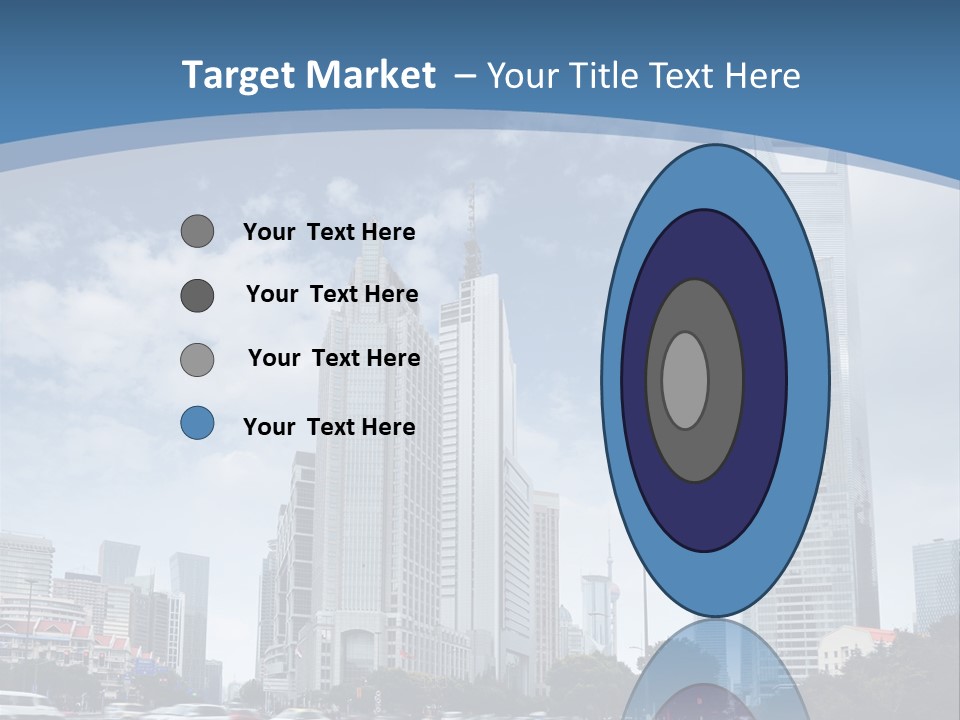 Sky Outdoor Blue PowerPoint Template