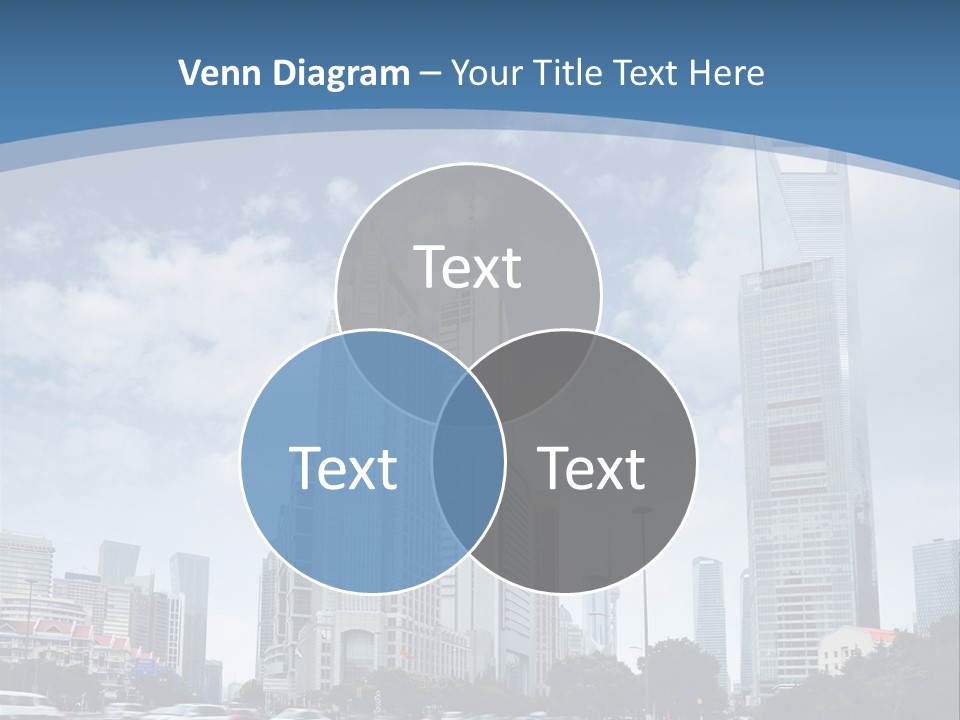 Sky Outdoor Blue PowerPoint Template