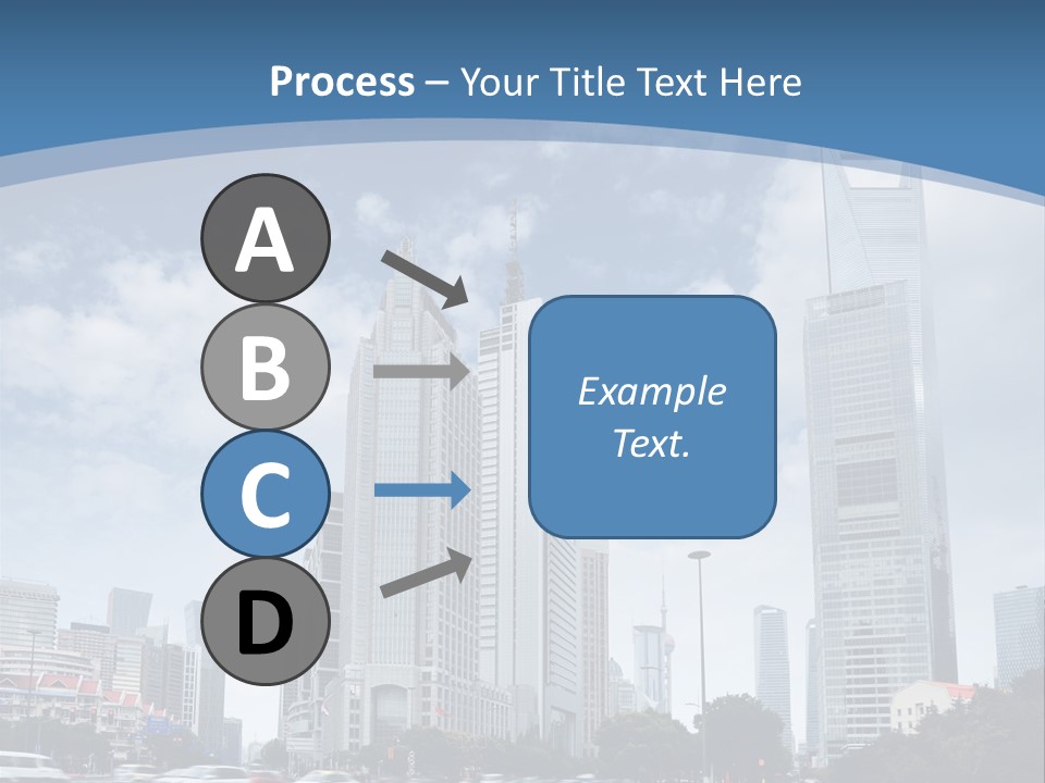 Sky Outdoor Blue PowerPoint Template