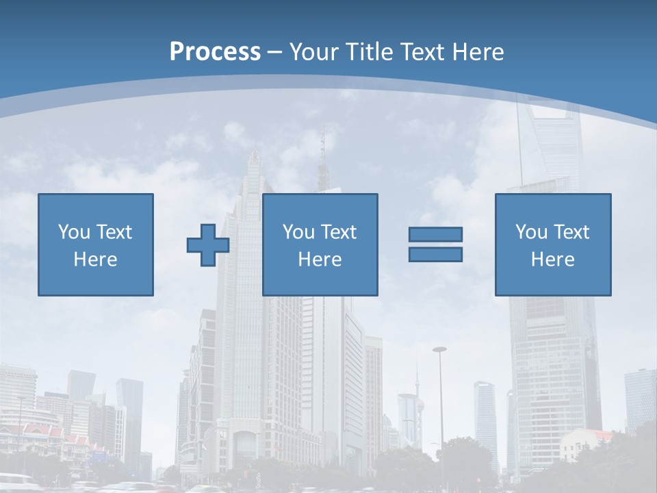 Sky Outdoor Blue PowerPoint Template