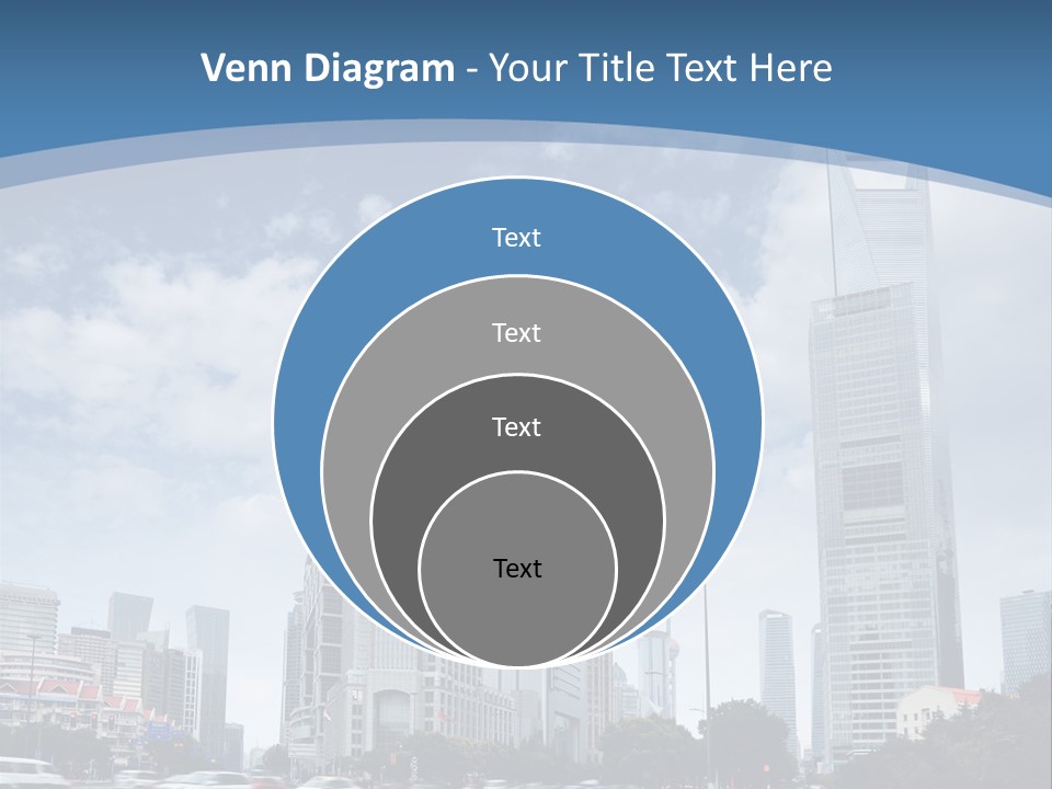 Sky Outdoor Blue PowerPoint Template