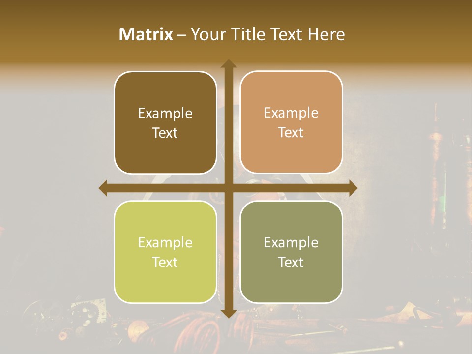 Business Minutieux Foulard PowerPoint Template