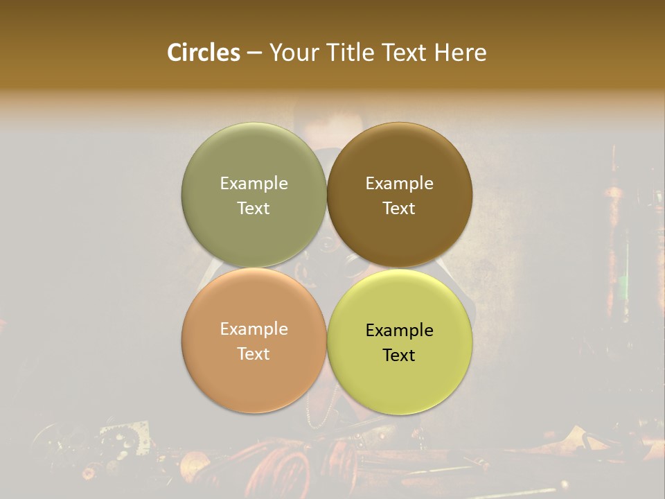 Business Minutieux Foulard PowerPoint Template