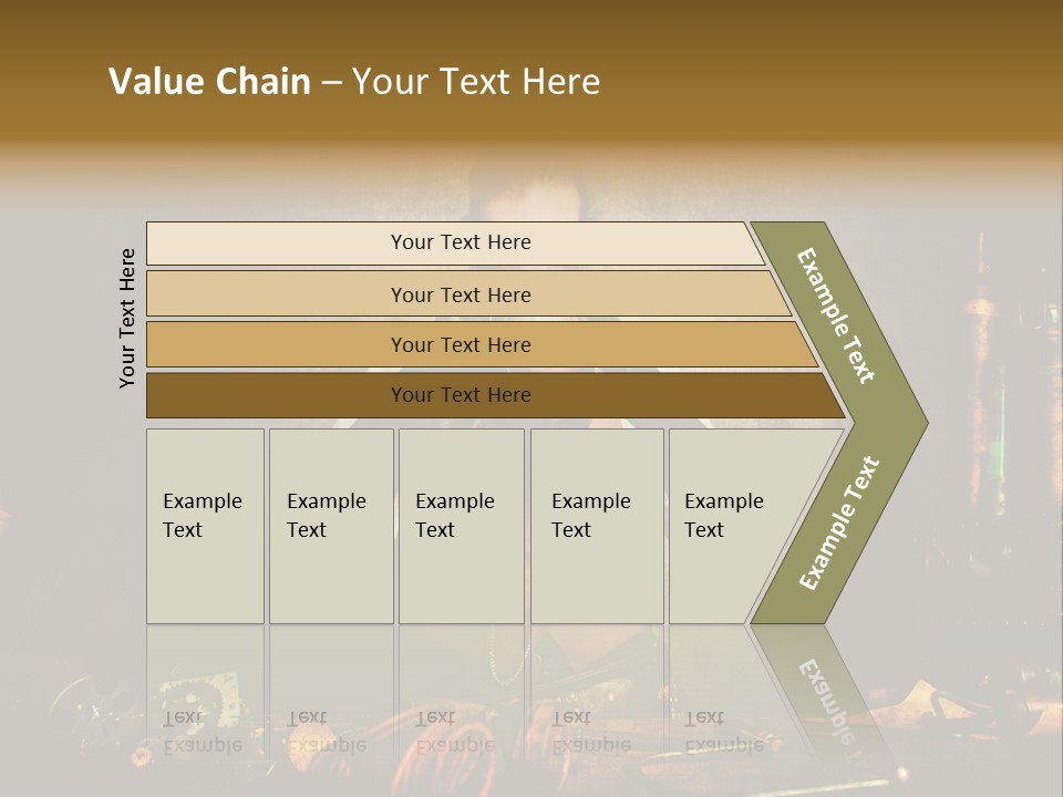 Business Minutieux Foulard PowerPoint Template