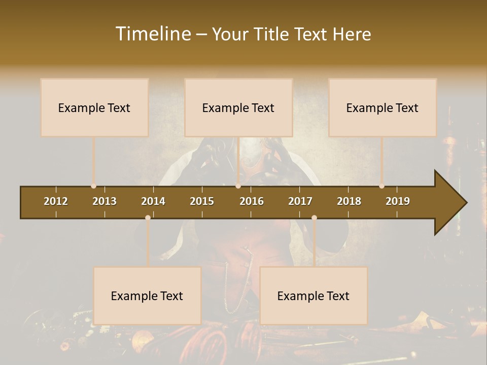 Business Minutieux Foulard PowerPoint Template