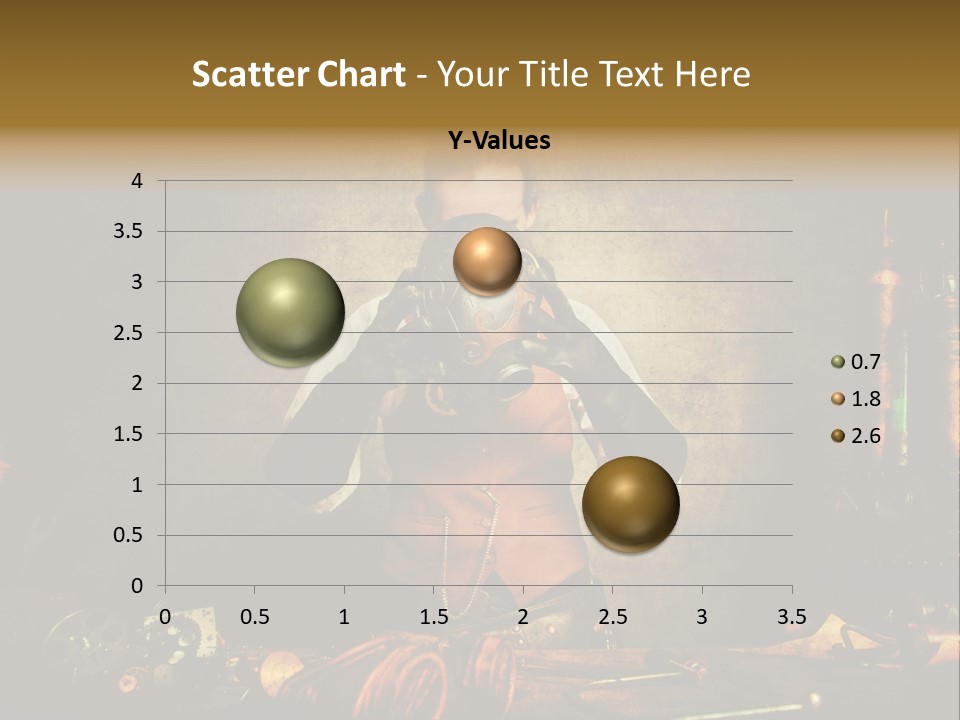 Business Minutieux Foulard PowerPoint Template