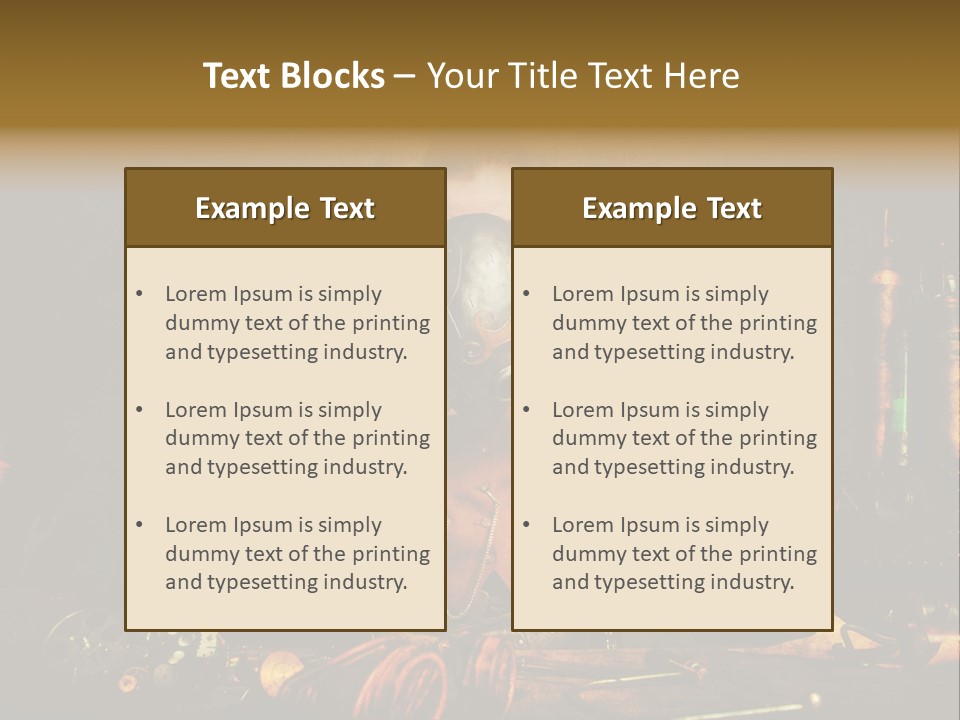 Business Minutieux Foulard PowerPoint Template