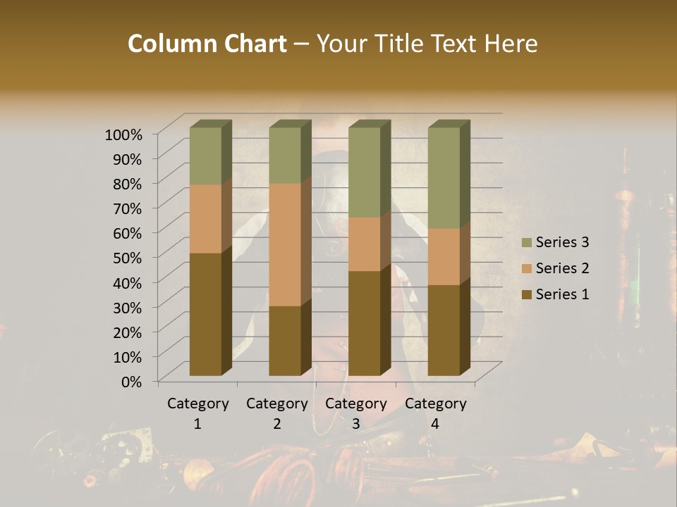 Business Minutieux Foulard PowerPoint Template