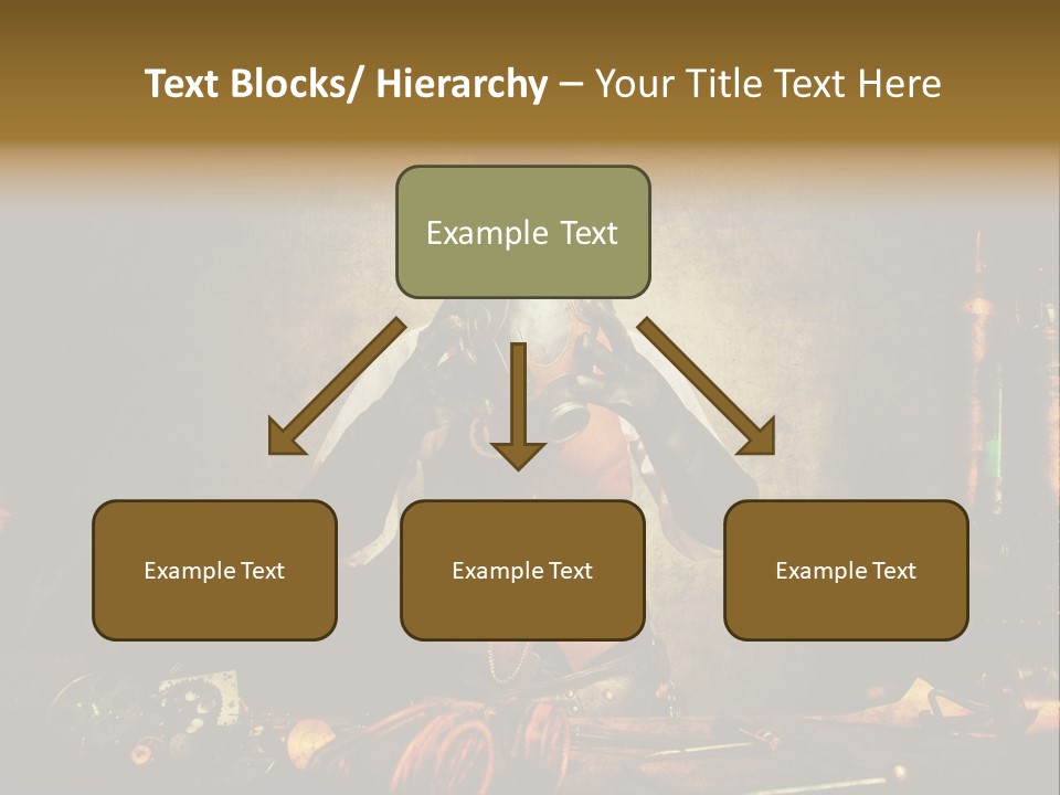 Business Minutieux Foulard PowerPoint Template