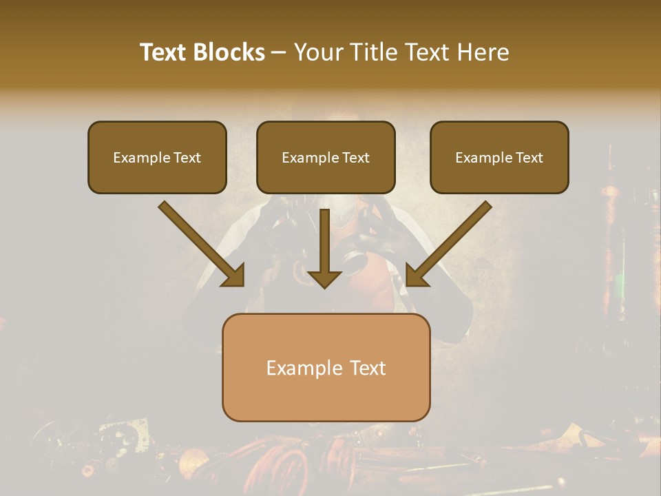 Business Minutieux Foulard PowerPoint Template