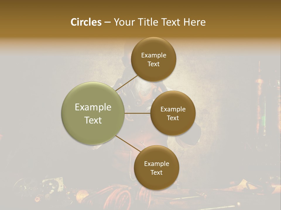 Business Minutieux Foulard PowerPoint Template