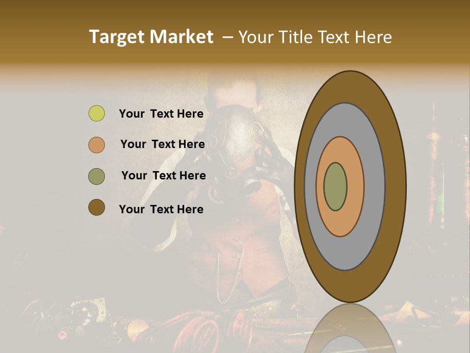 Business Minutieux Foulard PowerPoint Template