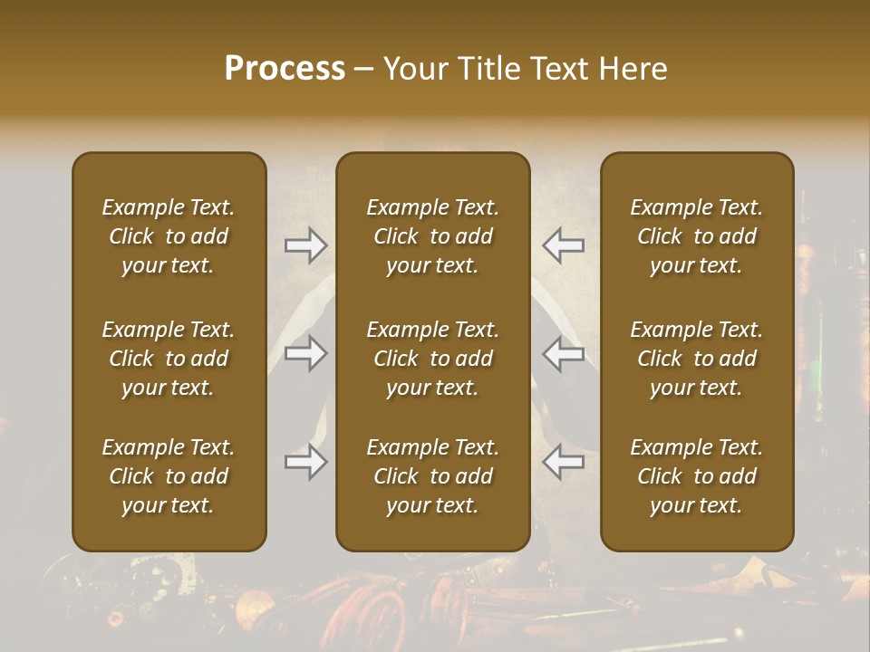 Business Minutieux Foulard PowerPoint Template
