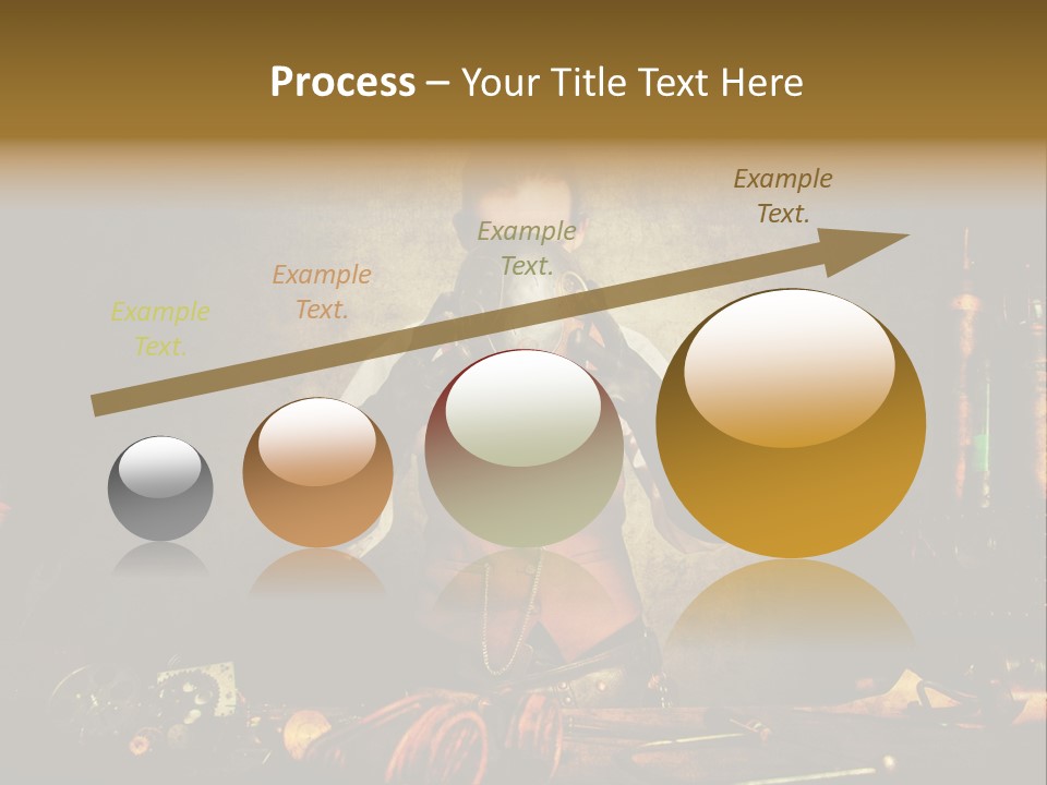 Business Minutieux Foulard PowerPoint Template