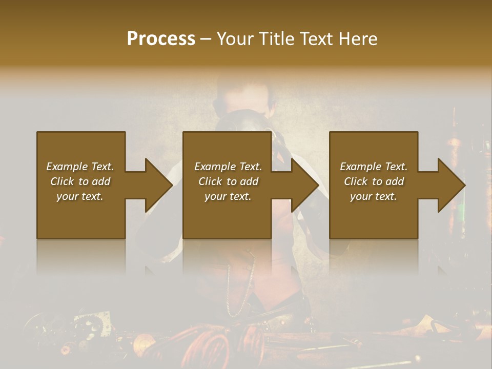 Business Minutieux Foulard PowerPoint Template
