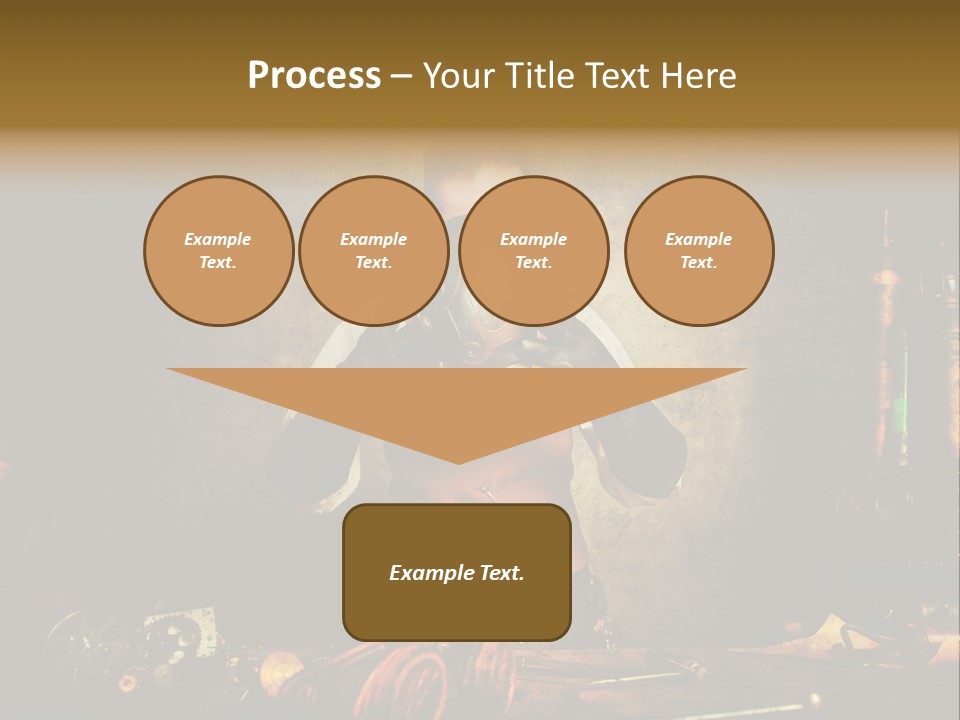 Business Minutieux Foulard PowerPoint Template