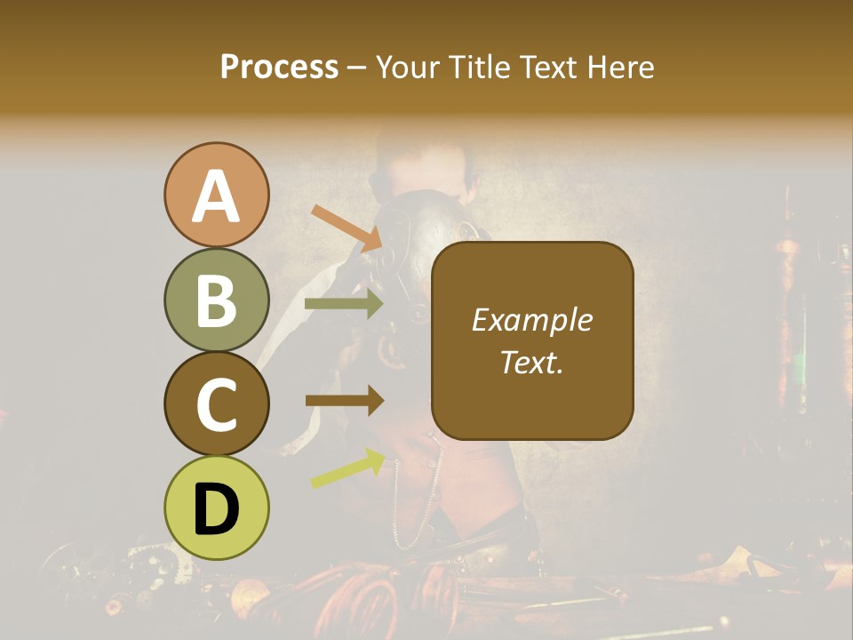 Business Minutieux Foulard PowerPoint Template