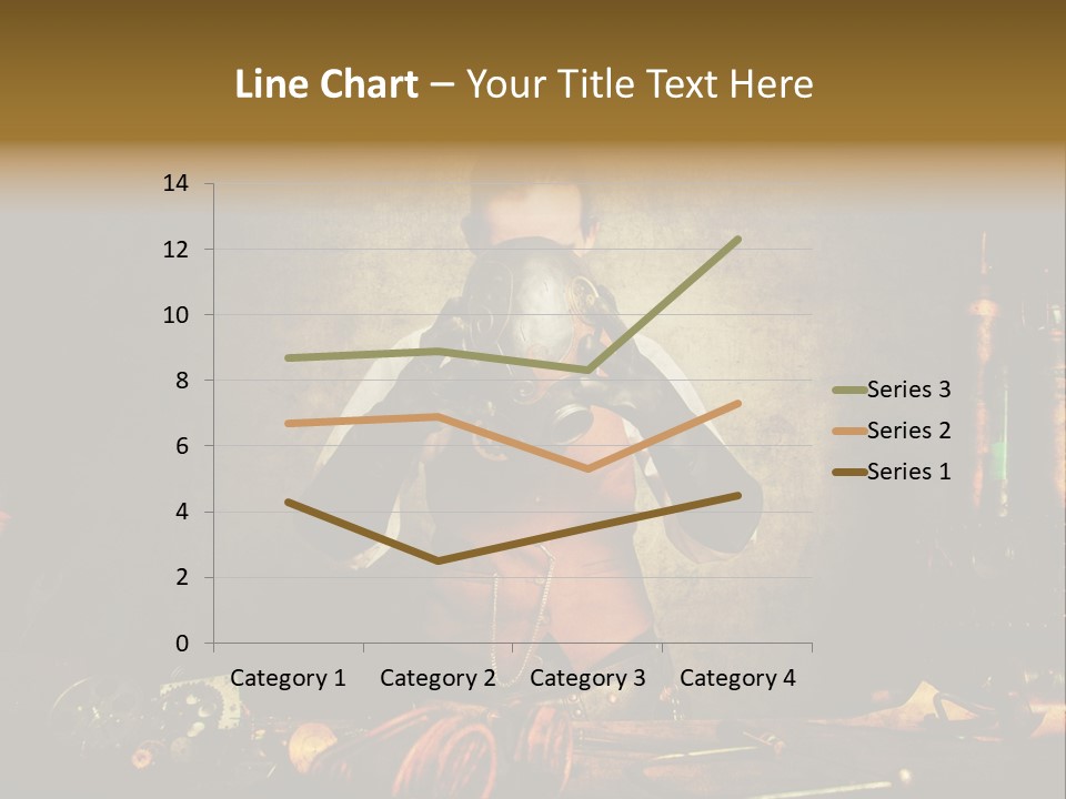 Business Minutieux Foulard PowerPoint Template