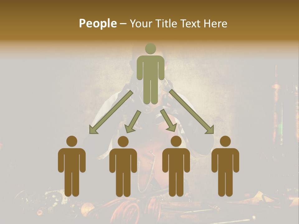 Business Minutieux Foulard PowerPoint Template