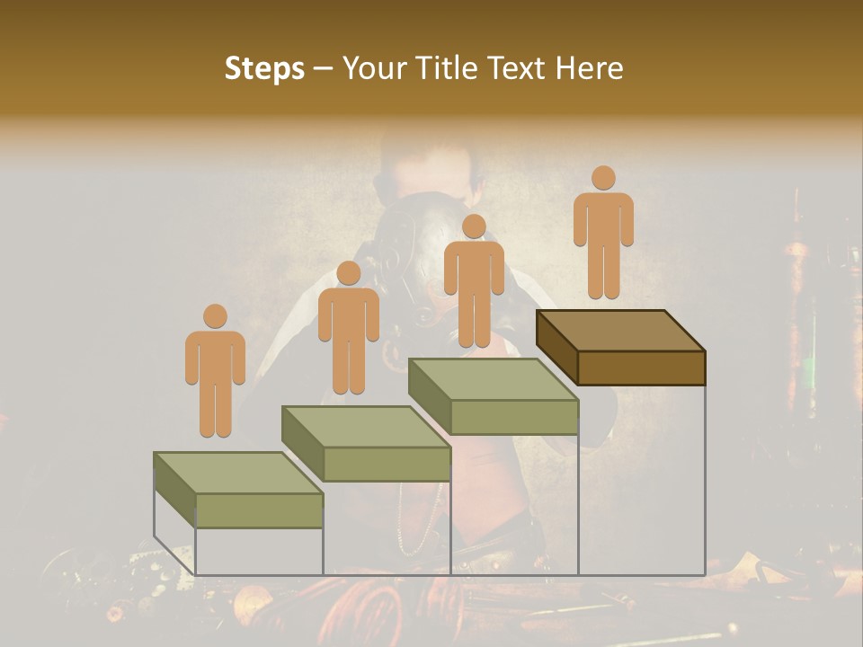 Business Minutieux Foulard PowerPoint Template