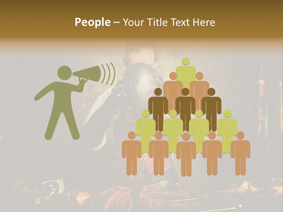 Business Minutieux Foulard PowerPoint Template